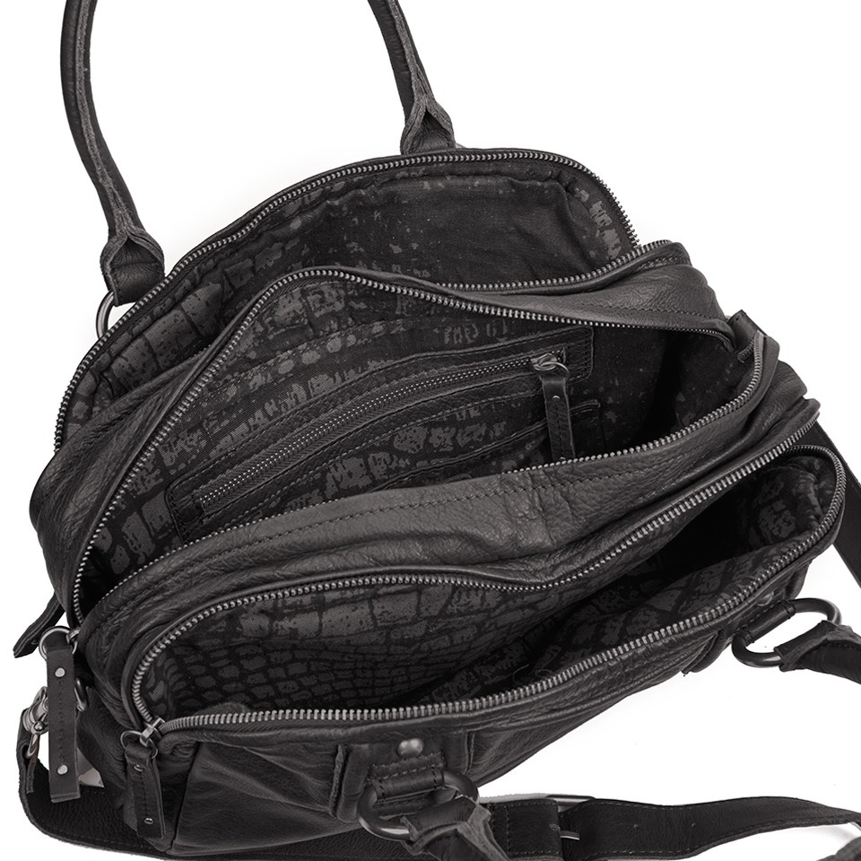Liebeskind Women's Odelia Double Dye Bowler Bag - Black