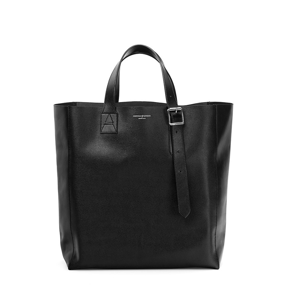 Aspinal of London Men's A Tote Bag - Black