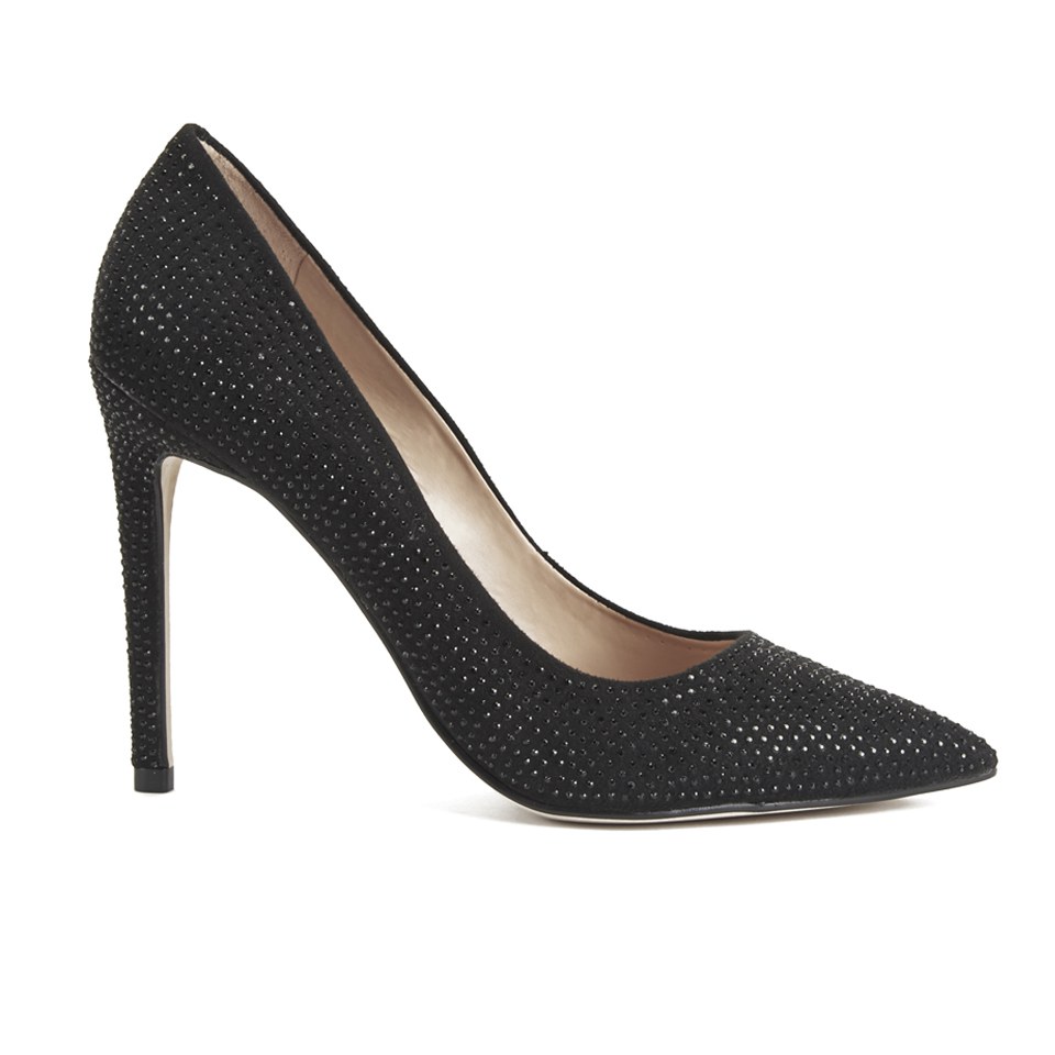 Steve madden black heels with rhinestones new arrivals