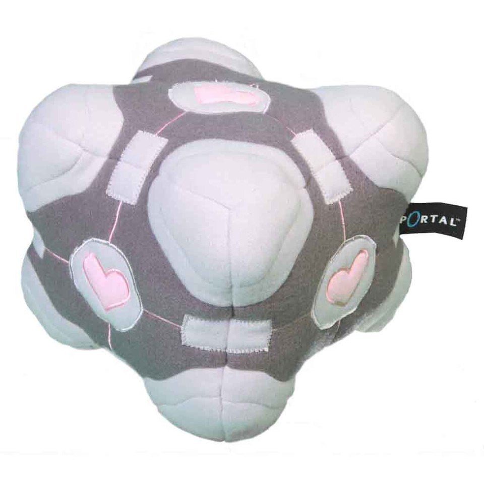 Portal 2 Companion Cube Plush | Zavvi UK