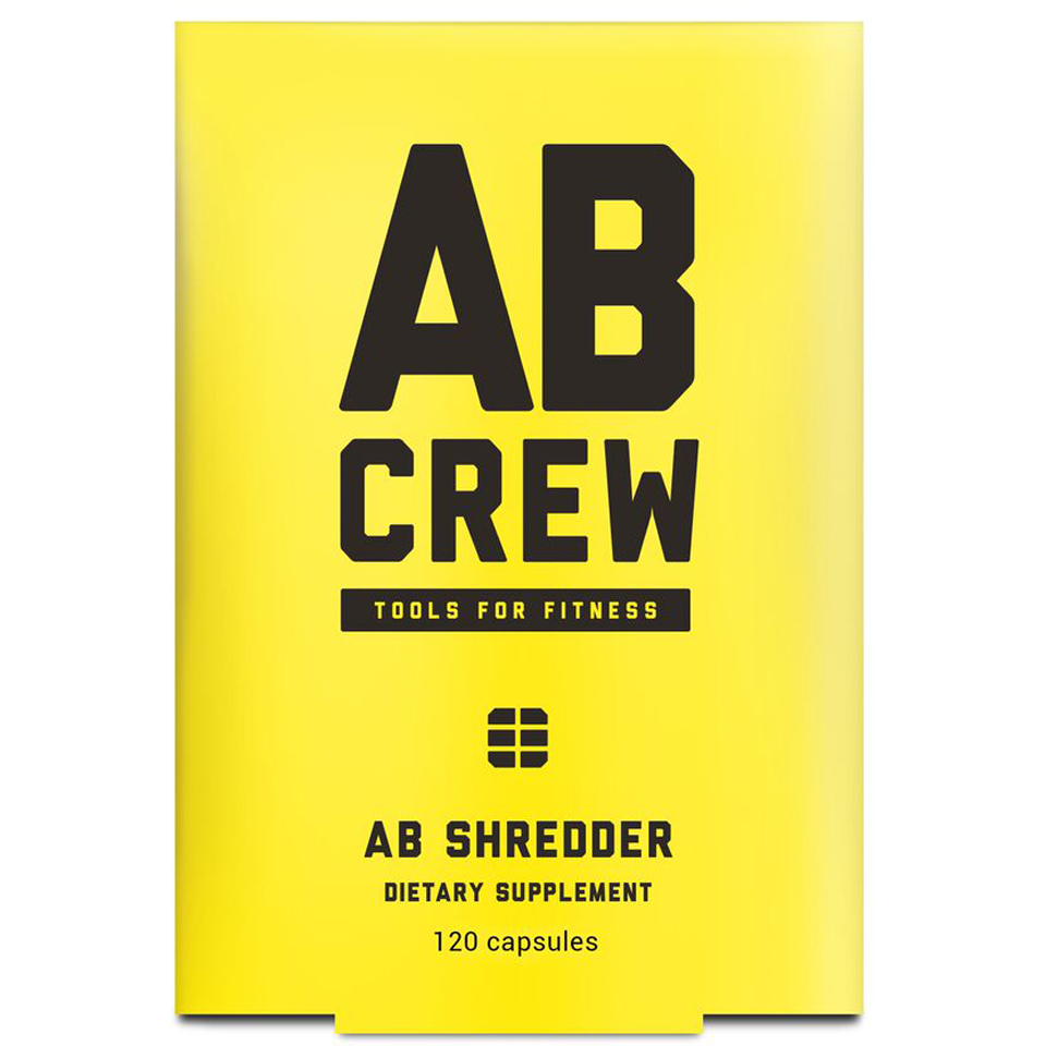 AB CREW Men's AB Shredder Supplement (120 Capsules)