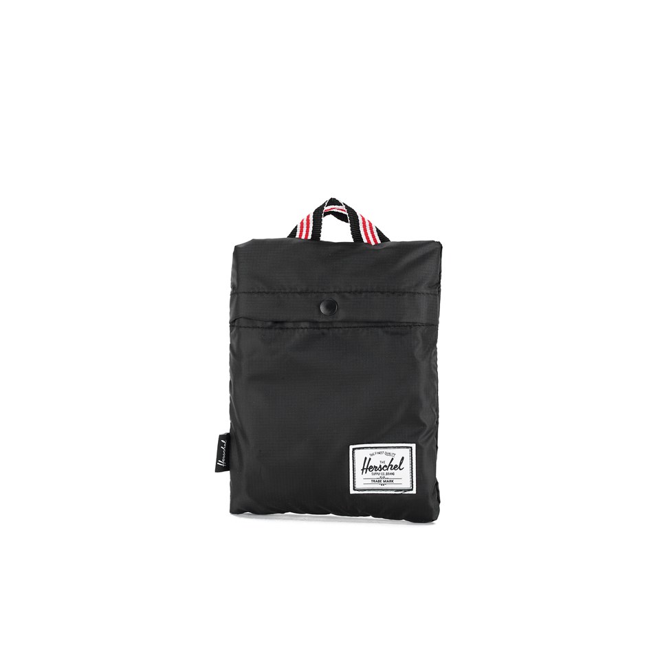 Herschel Supply Co. Men's Packable Collection Packable Travel Tote - Black/Navy/Red