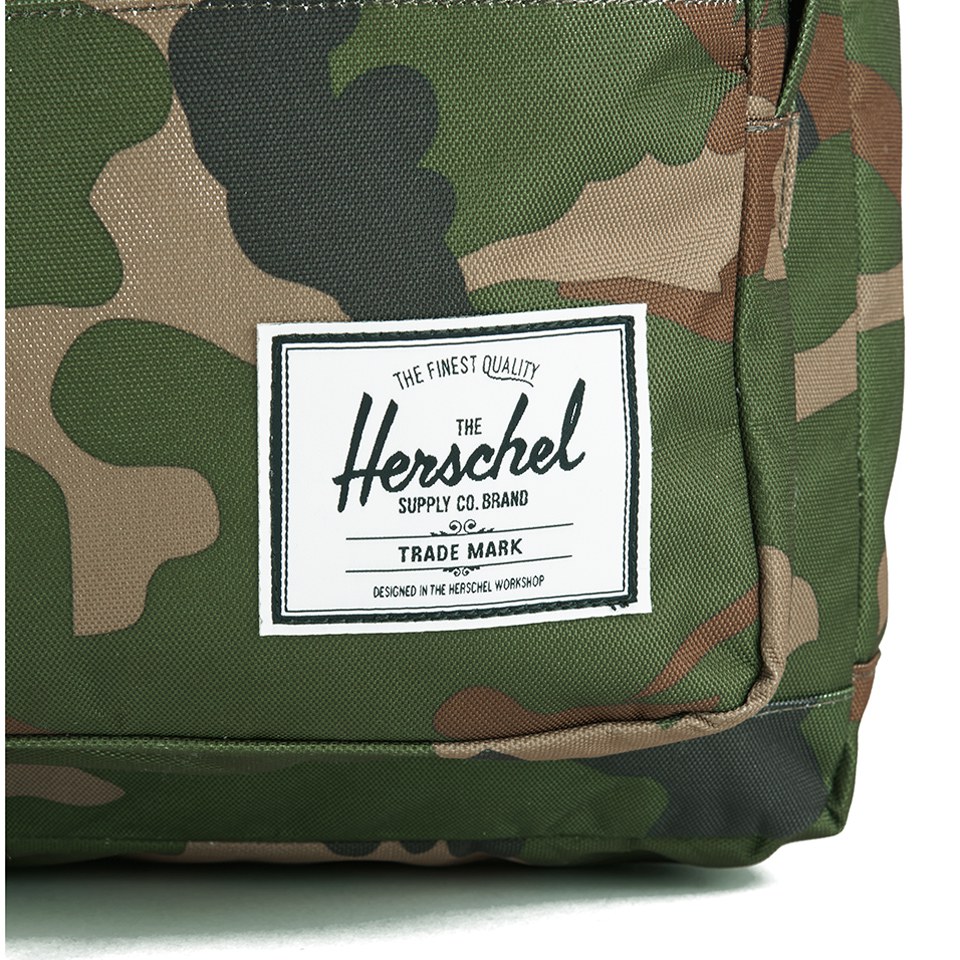 Herschel Supply Co.  Classics Pop Quiz Backpack - Woodland Camo/Navy & Red Zipper