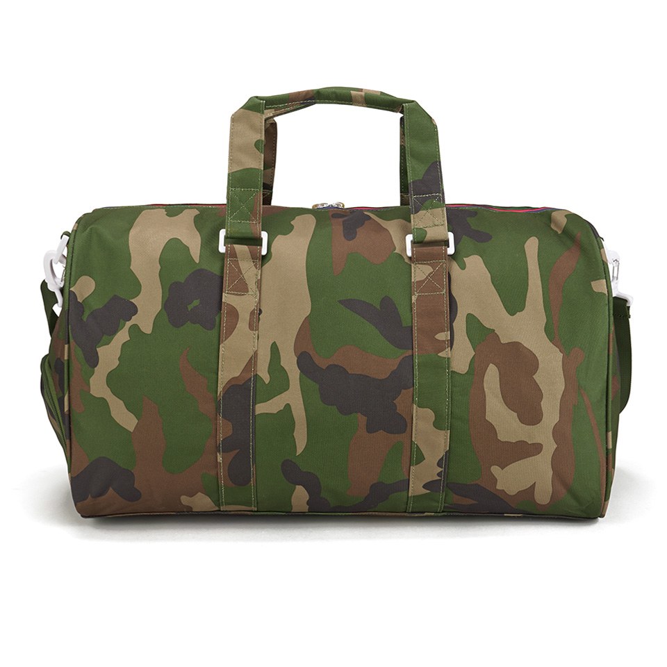 Herschel Supply Co.  Classics Novel Holdall - Woodland Camo/Navy & Red Zipper