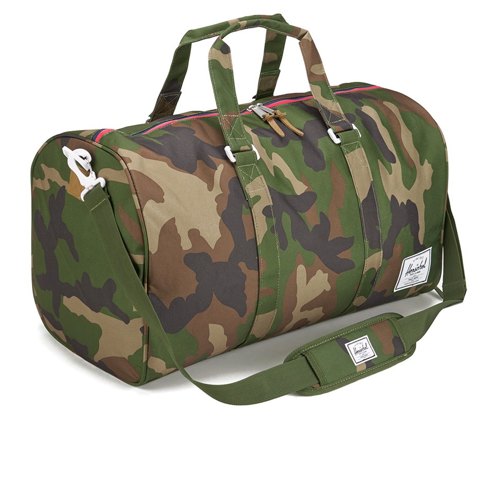 Herschel Supply Co.  Classics Novel Holdall - Woodland Camo/Navy & Red Zipper