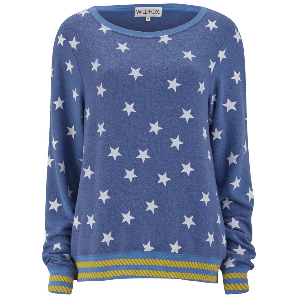 Wildfox Women s Starry Sailor Baggy Beach Jumper East Hampton Coggles