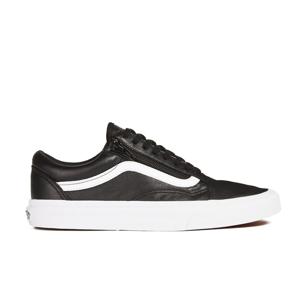 Premium leather old skool zip sale