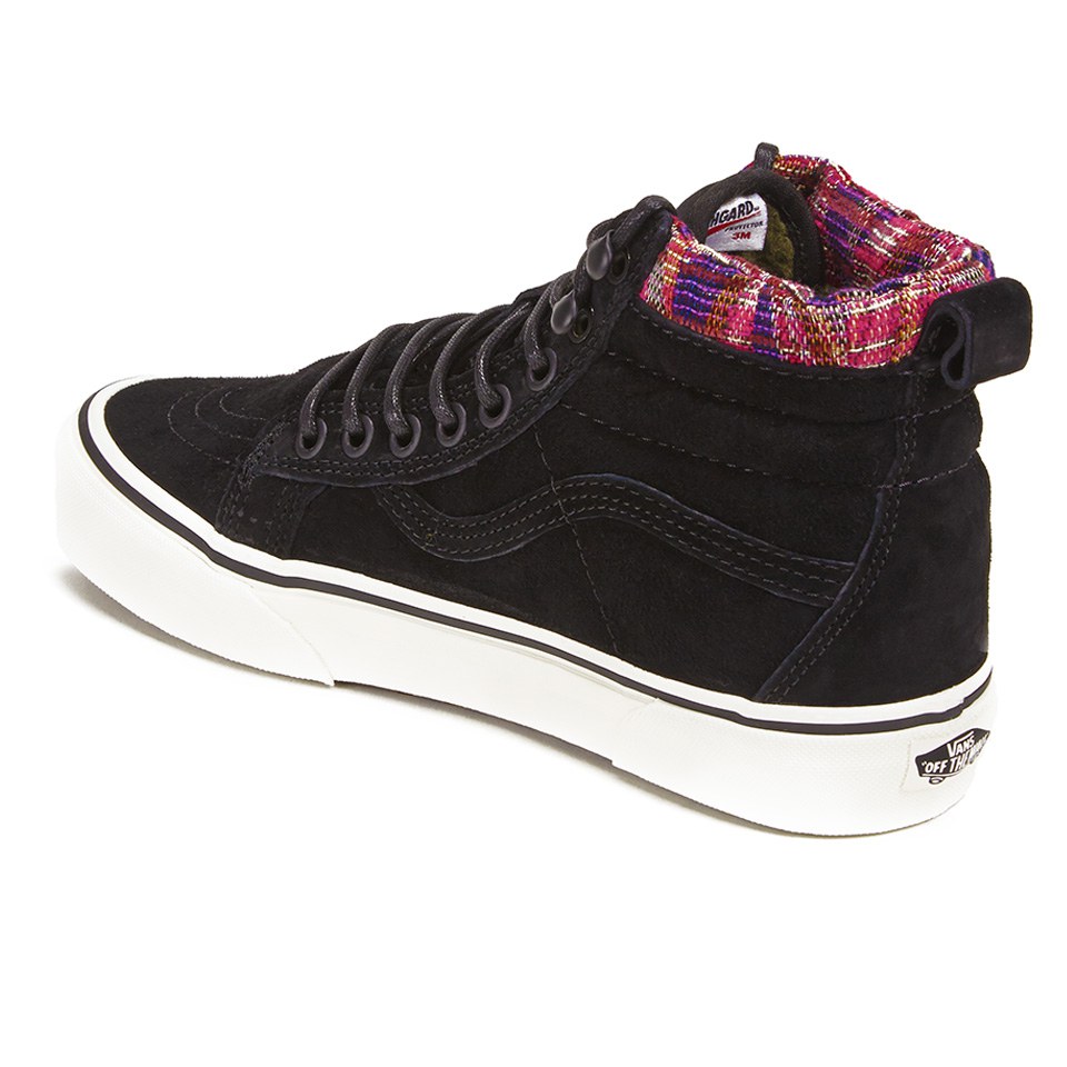 Vans Women s SK8 Hi MTE Hi Top Trainers Black Woven Chevron Allsole