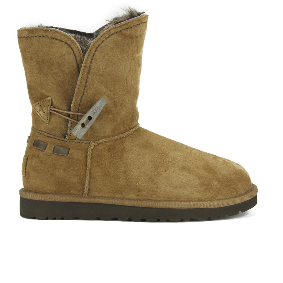 UGG Women s Meadow Fold Over Sheepskin Boots Chestnut Allsole
