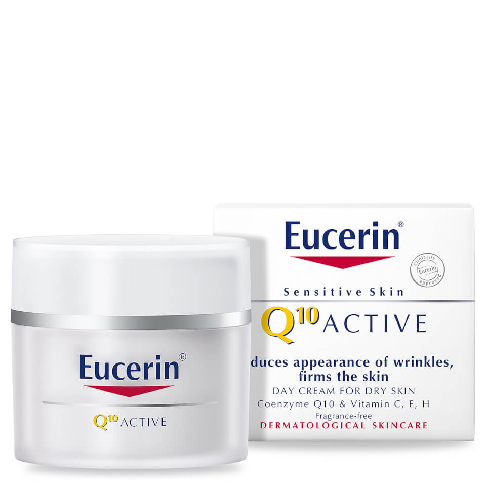 Eucerin® Sensitive Skin Q10 Active Anti-Wrinkle Day Cream (50ml)