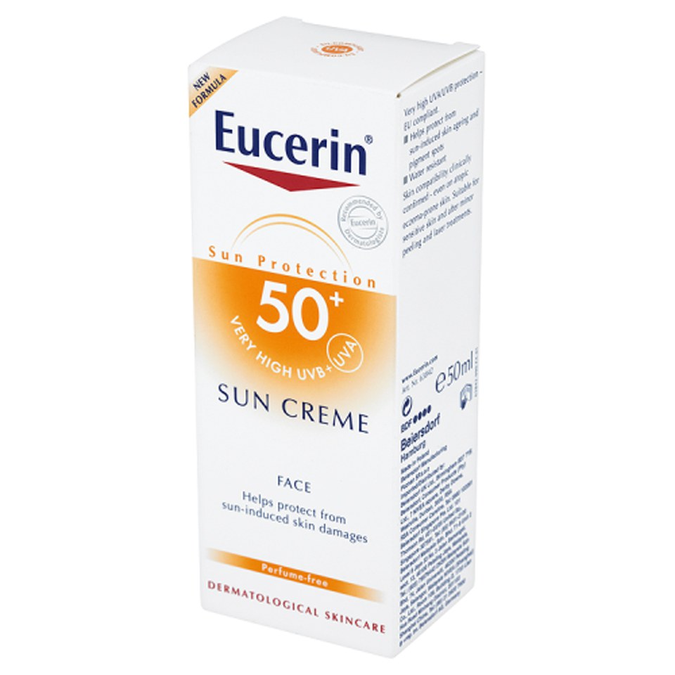 Eucerin Sun Sensitive Protect Face Sun Cream SPF50+ 50ml