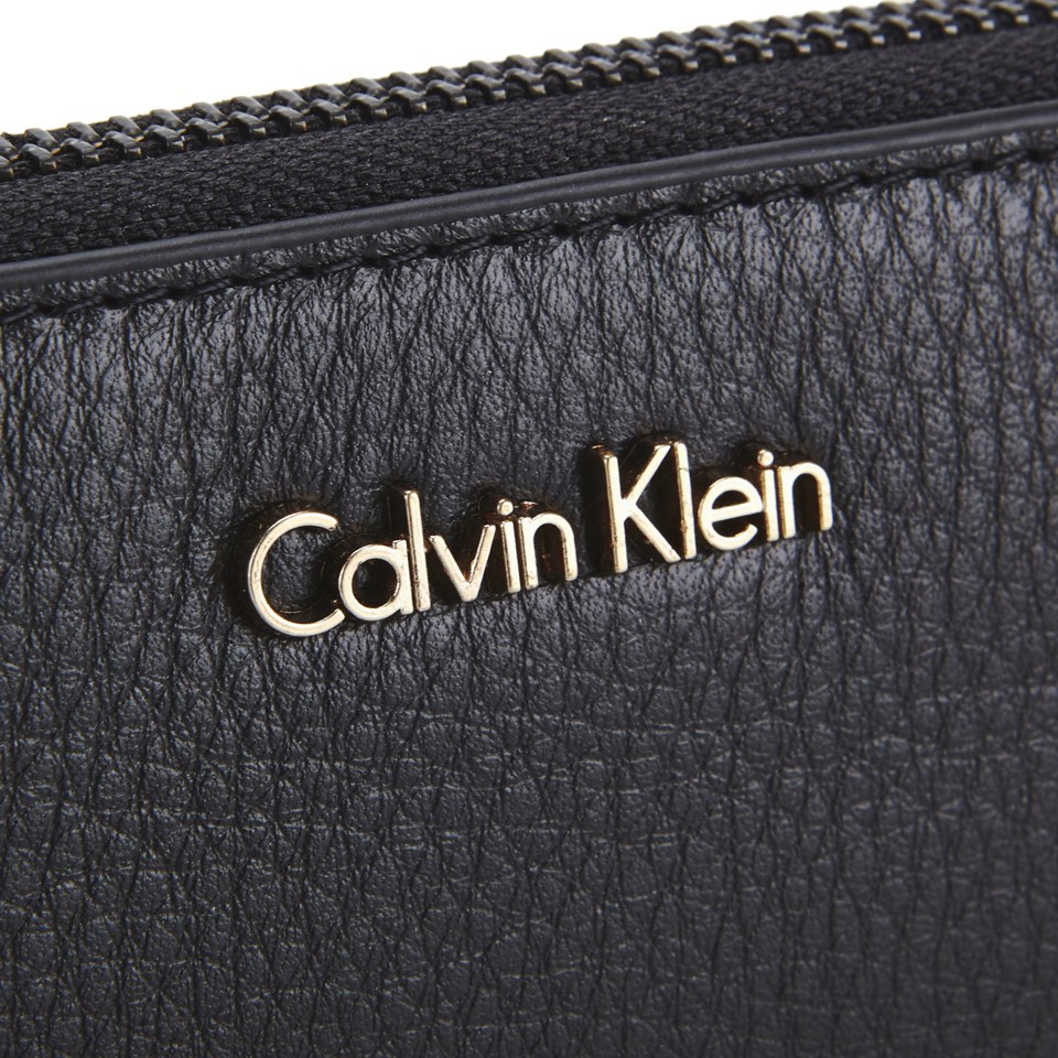 Calvin Klein Charlene Large Zip Around Bag - Black