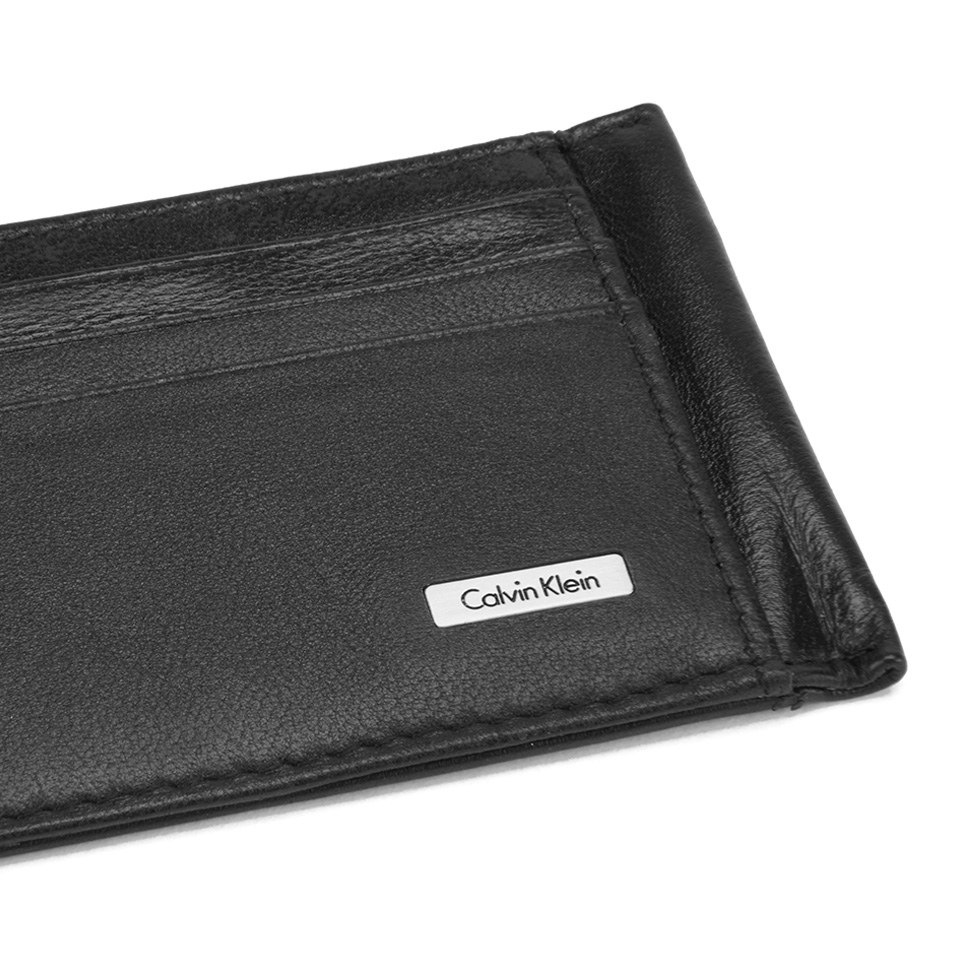 Calvin Klein Rail Card Holder - Black
