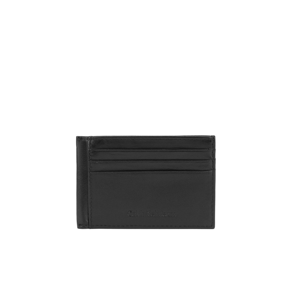 Calvin Klein Rail Card Holder - Black