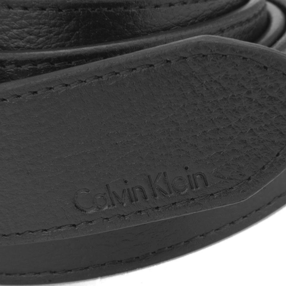 Calvin Klein Eli Leather Belt Gift Box - Black