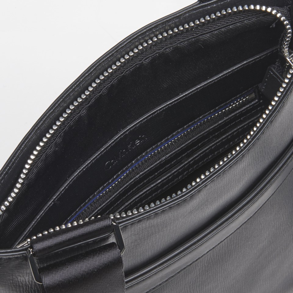 Calvin Klein Tyler Flat Cross Body Bag - Black