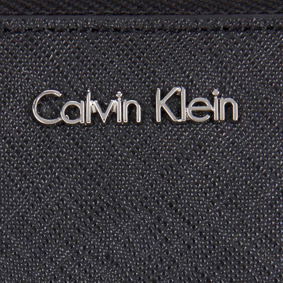 Calvin Klein Sofie Large Zip Around Bag - Black