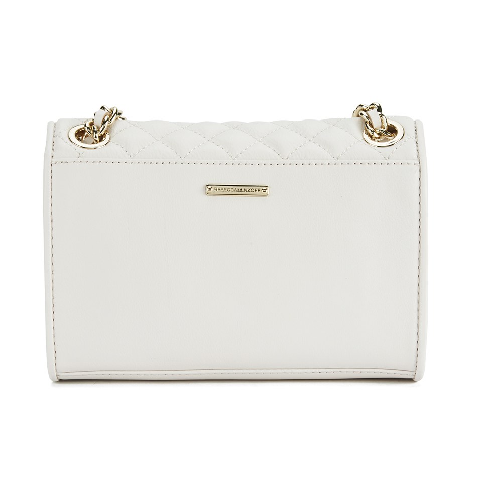 Rebecca Minkoff Women's Quilted Mini Affair Shoulder Bag - Seashell