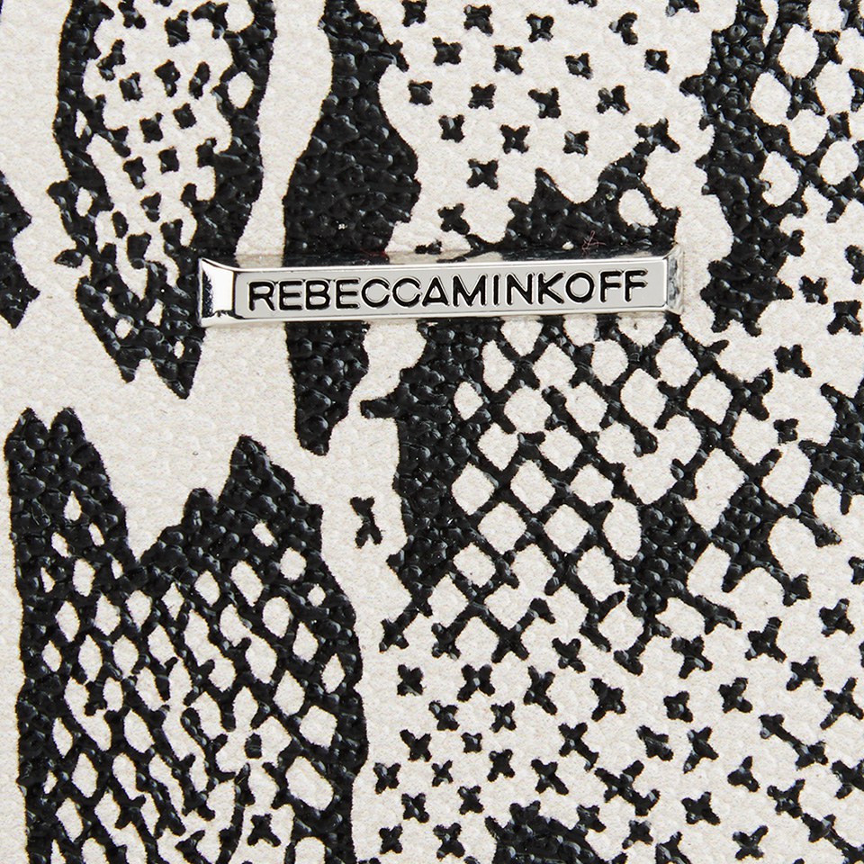 Rebecca Minkoff Women's Leo Clutch Bag - Snake Print