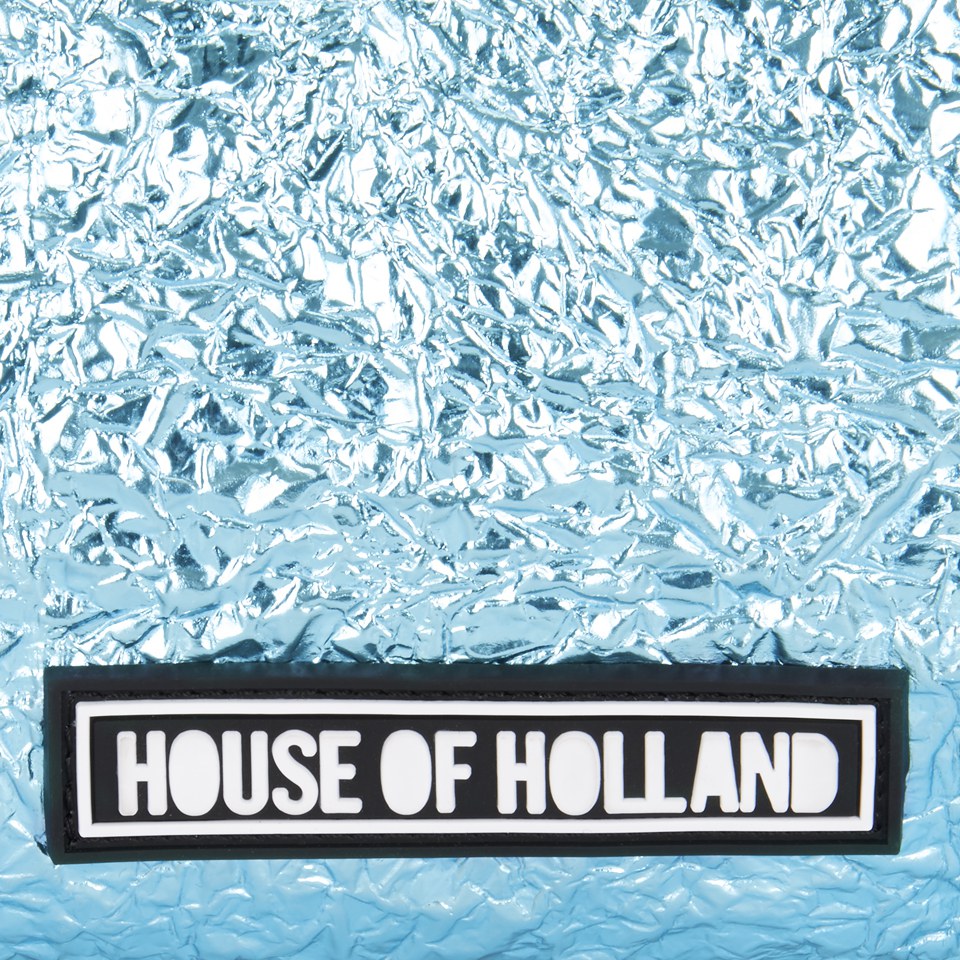 House of Holland Women's Cuki Patch Clutch - Blue