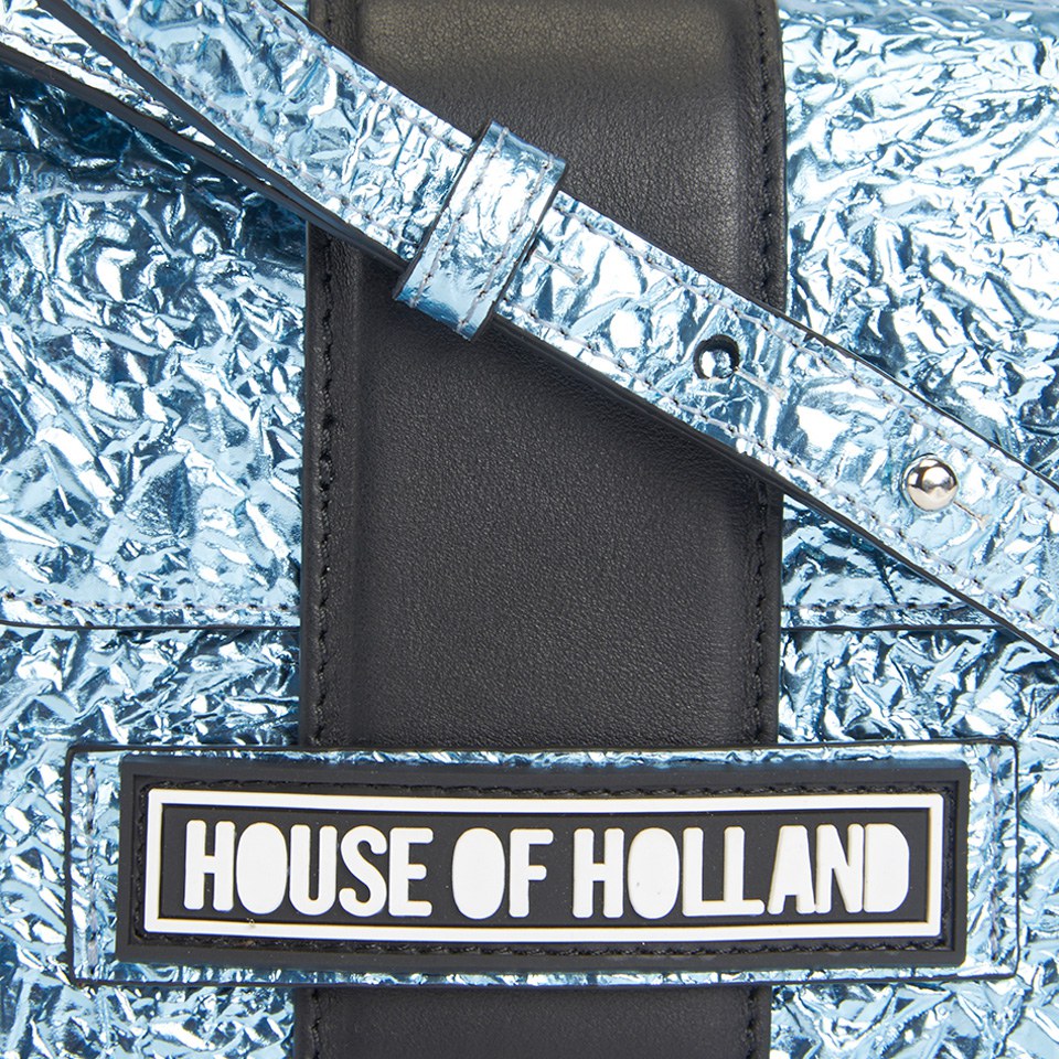 House of Holland Women's Cuki Pack Mini Lady H Bag - Blue