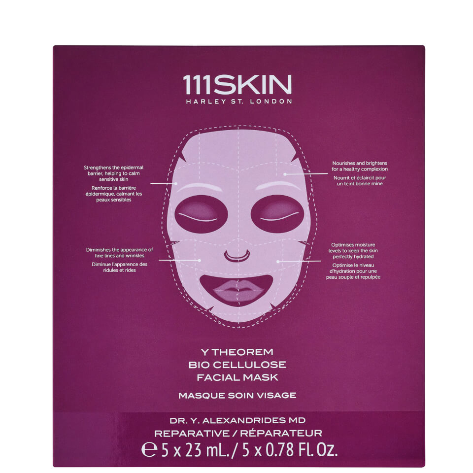111SKIN Bio Cellulose Treatment Mask Box (Pack of 5)
