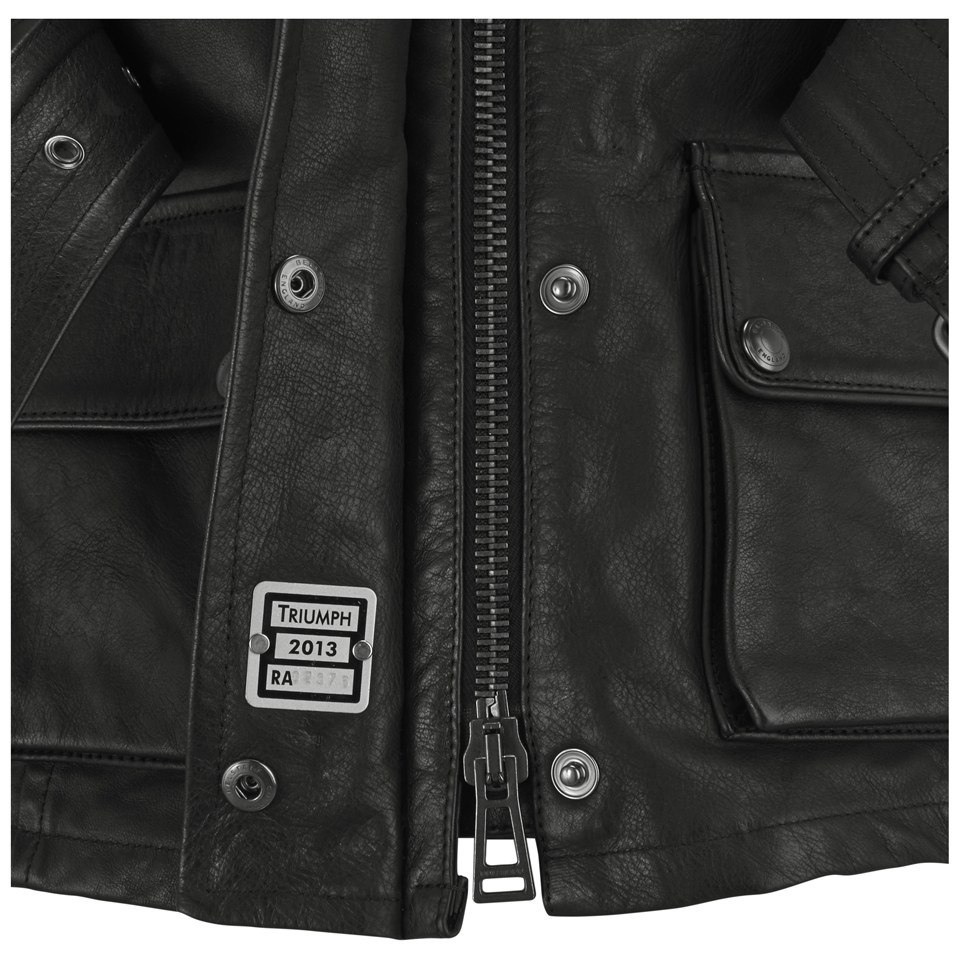 Belstaff long-sleeve Leather Jacket | Black | FARFETCH