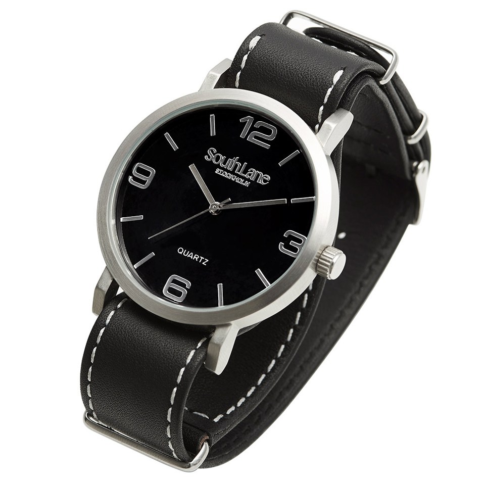 South Lane Men's Signature Soho Watch - Black