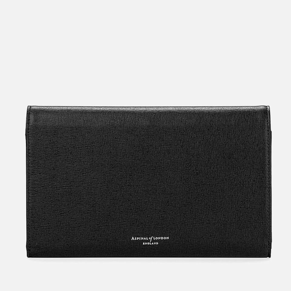 Aspinal of London Travel Wallet - Classic - Black