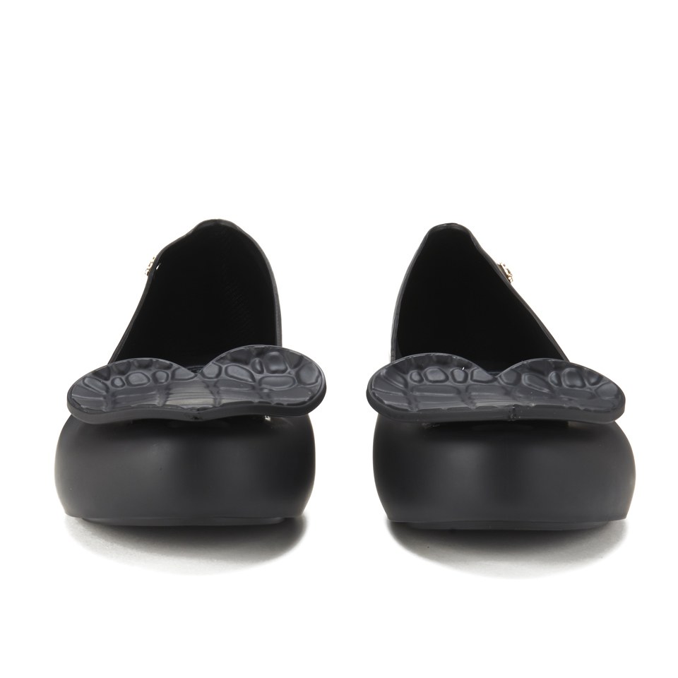 Vivienne Westwood For Melissa Ultragirl 14 Black Orb Flat Shoes