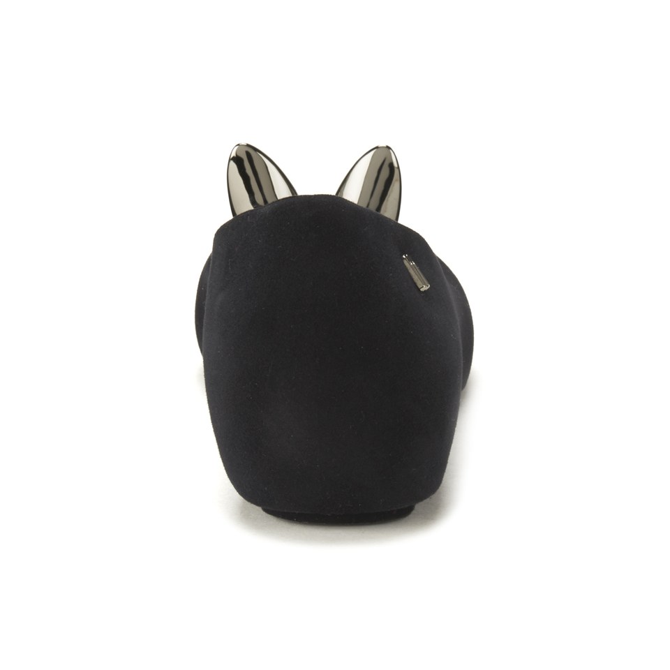 Melissa Women's Ultragirl Cat Ballet Flats Black FREE UK Delivery