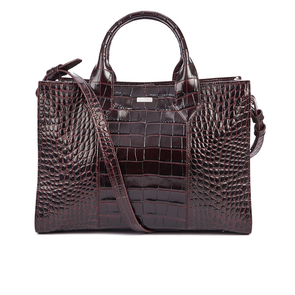 HUGO Women's Valerie Tote Bag - Dark Red