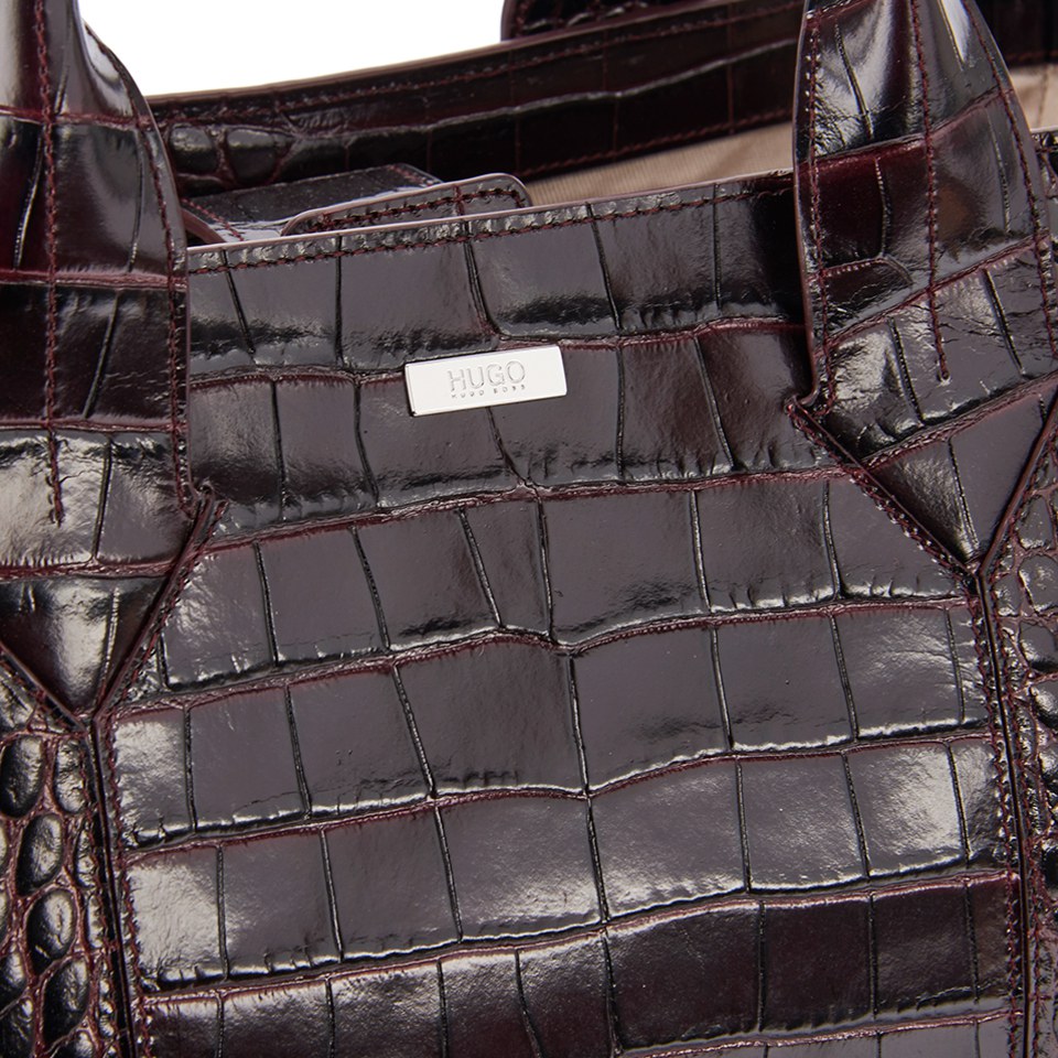 HUGO Women's Valerie Tote Bag - Dark Red