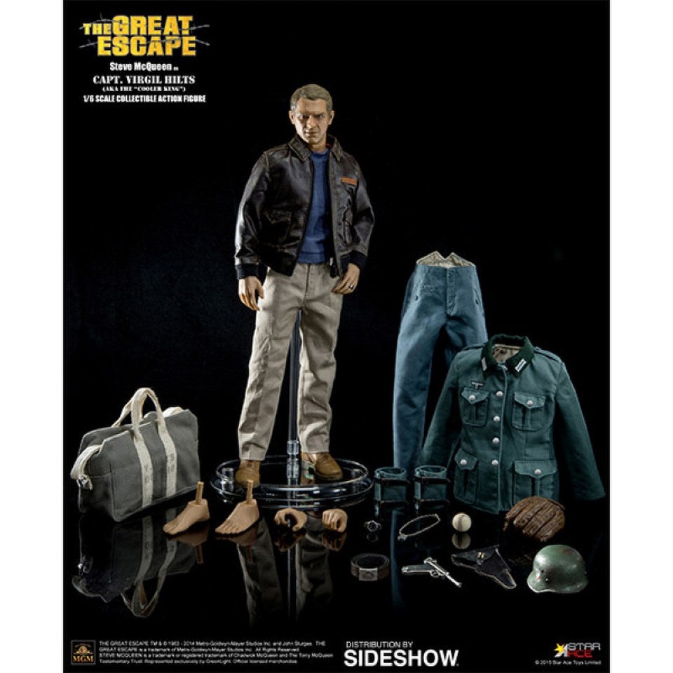 Star Ace Toys The Great Escape Steve McQueen Captain Virgil Hilts