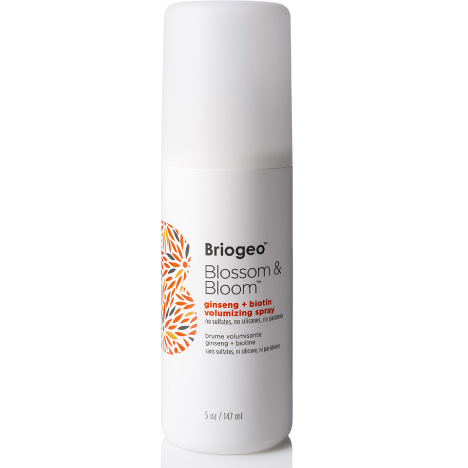 Spray Voluminizante para Secado Briogeo Blossom & Bloom™ Ginseng + Biotin