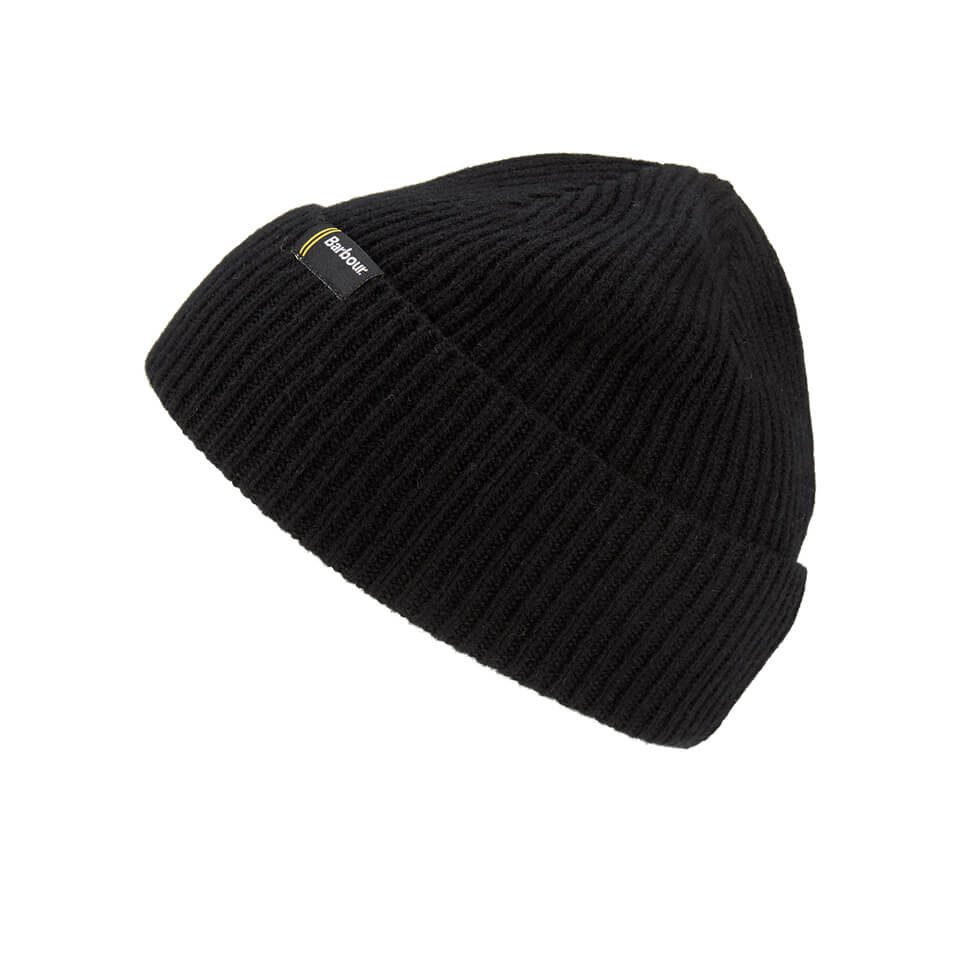 Barbour International Men's Beanie Hat - Black - One Size