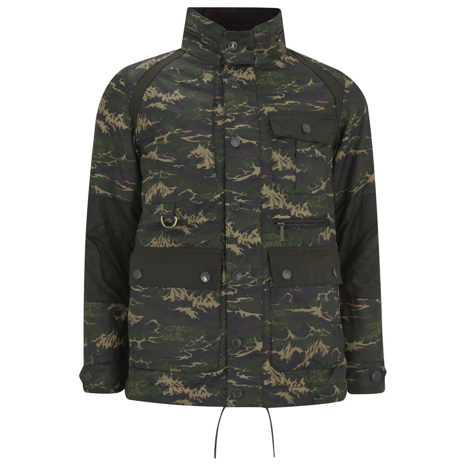 Barbour X White Mountaineering Men s Brantmoto Wax Jacket Olive Coggles