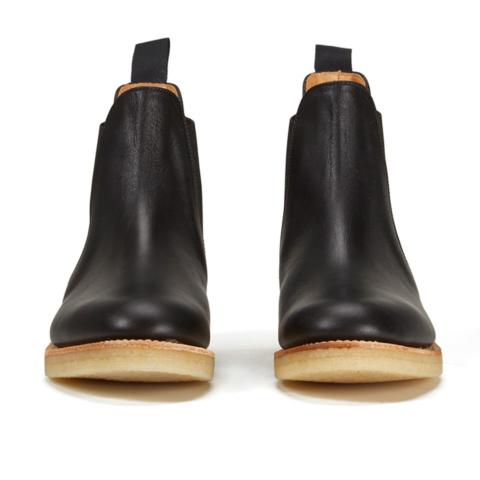 ホットセール Solovair Women's YMC Leather Boots Chelsea Sole Crepe 靴