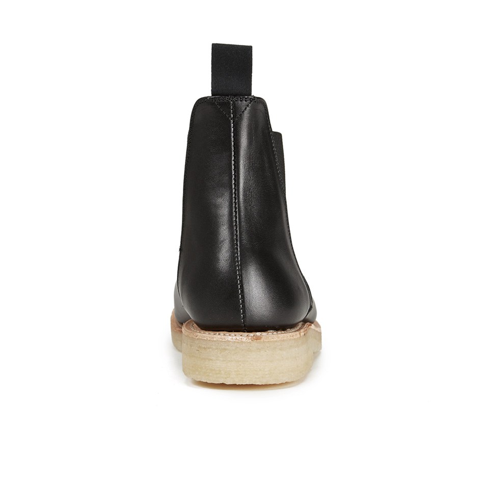 YMC Women's Solovair Leather Crepe Sole Chelsea Boots