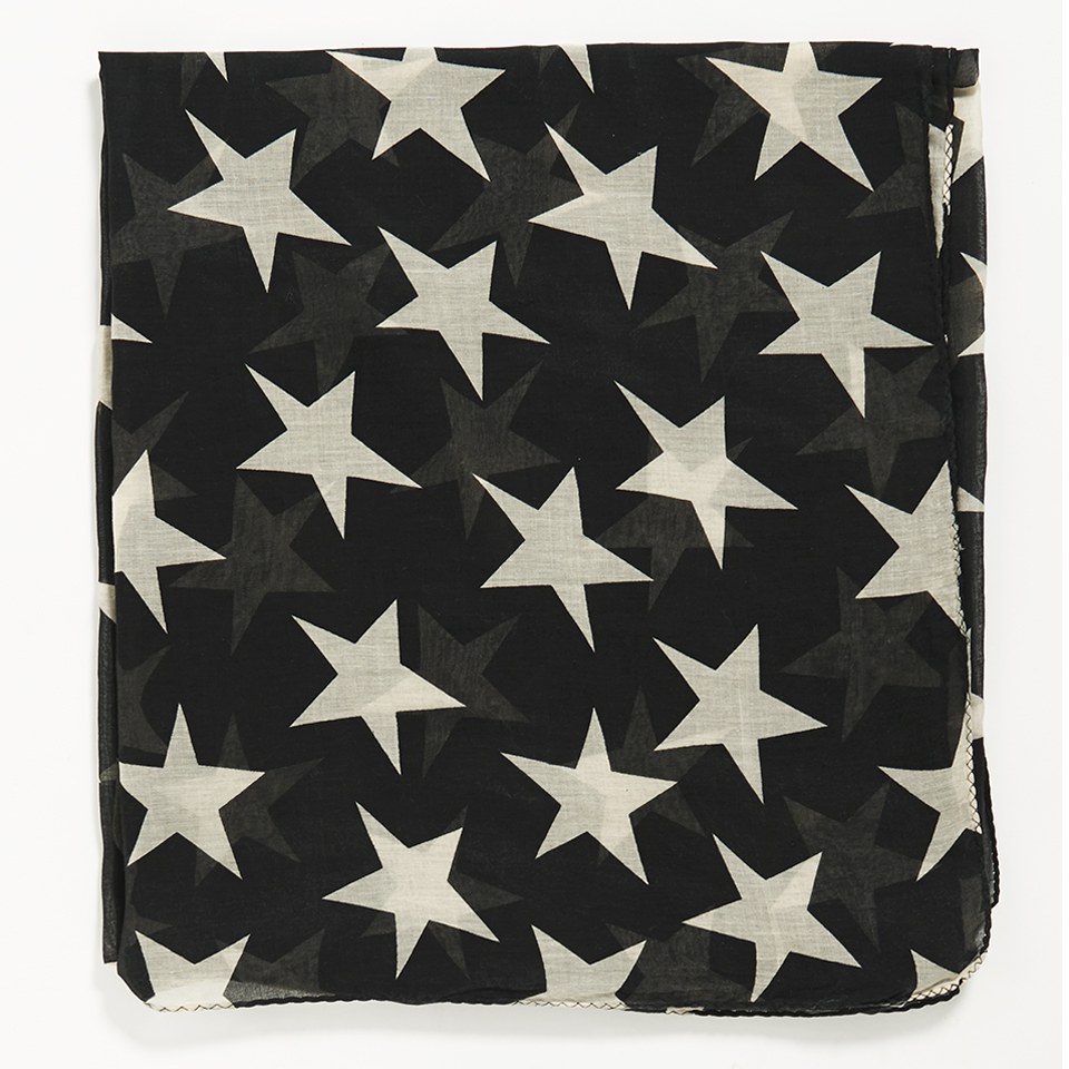 BeckSöndergaard Fine Twilight Star Print Scarf - Black