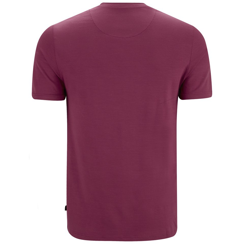 Derek Rose Men's Basel 1 Short Sleeve T-Shirt - Ruby