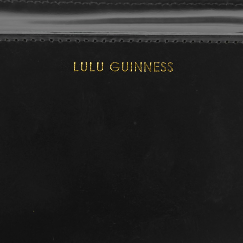 Lulu Guinness Women's Pixie Small Taped Face Cross Body Bag - Black