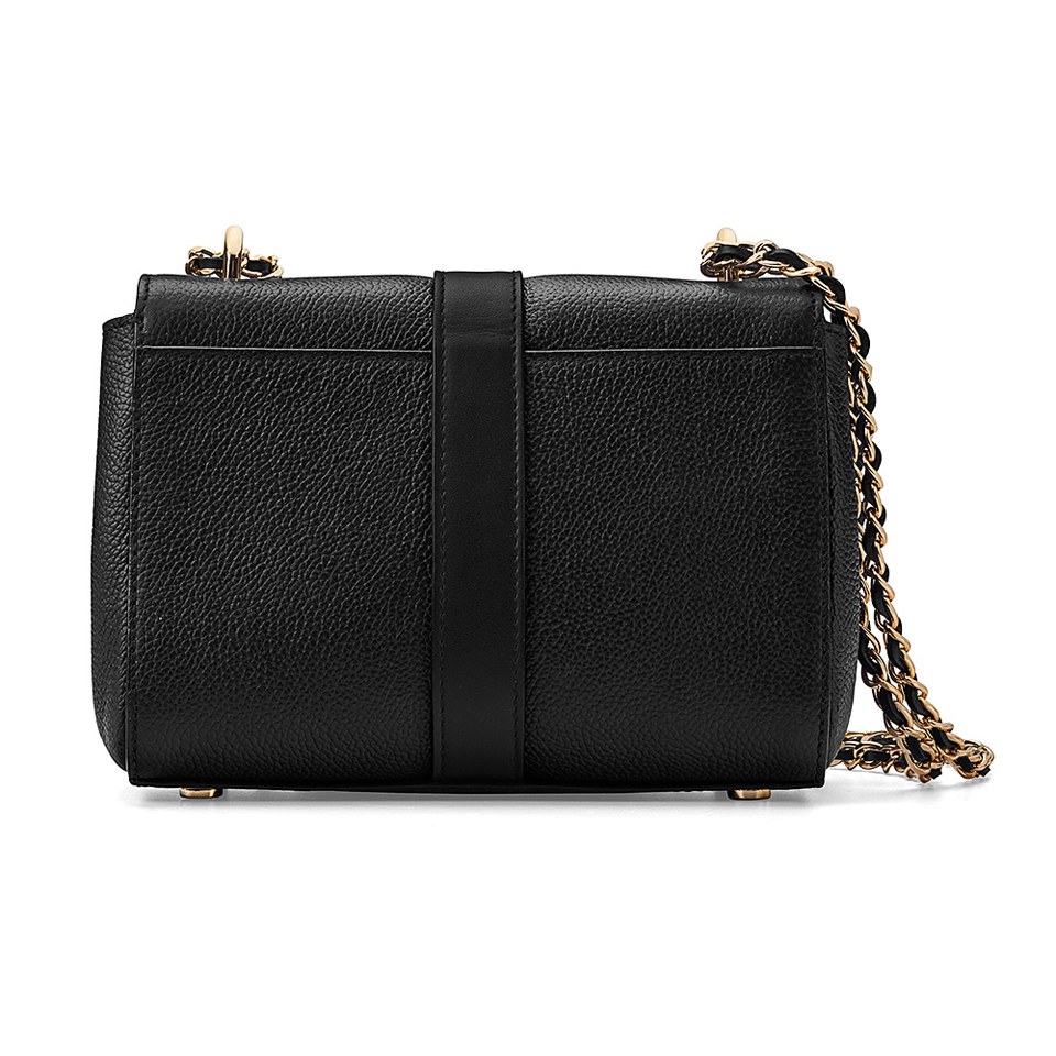 Aspinal of London Lottie Letterbox Chain Bag - Navy