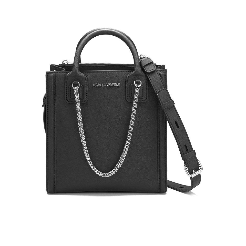 Karl Lagerfeld Women's K/Klassik Mini Shopper Bag - Black