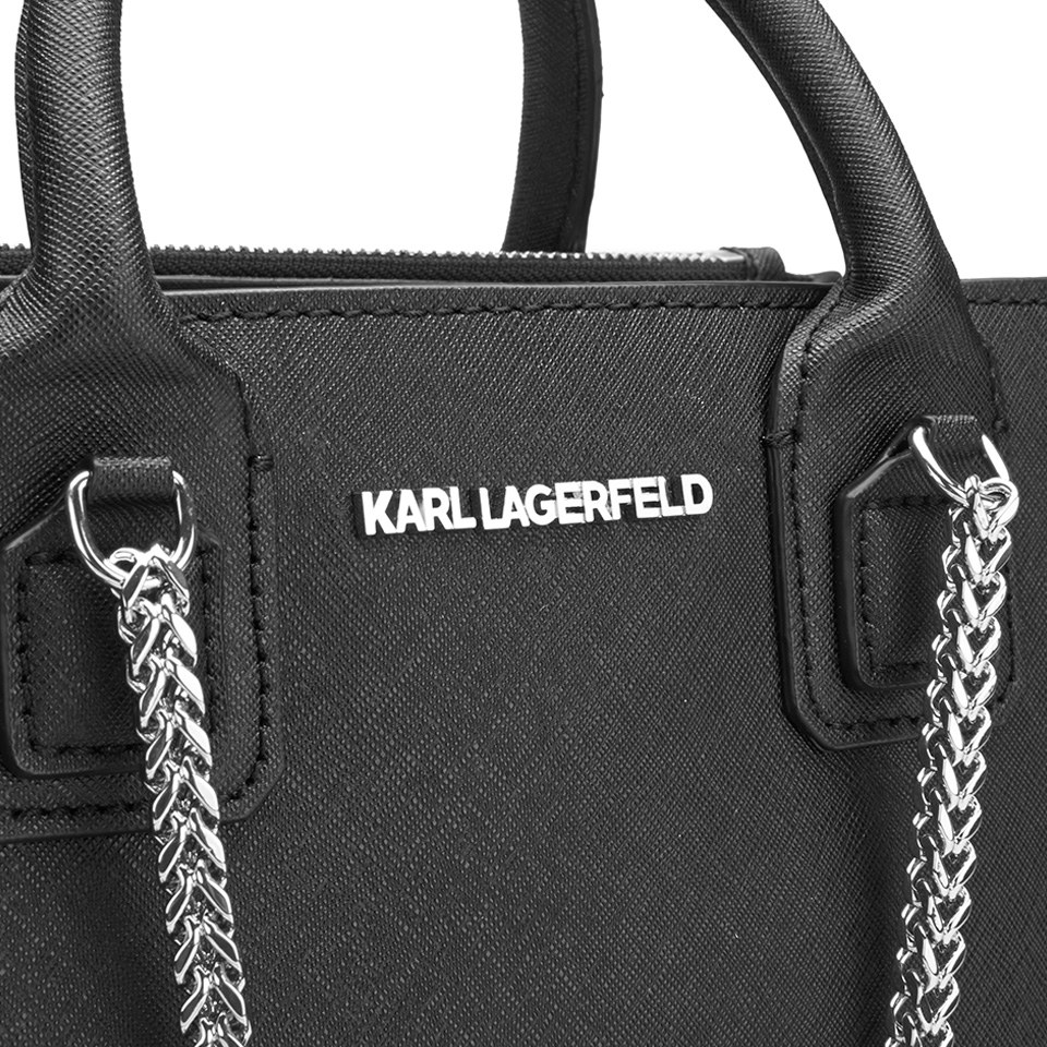 Karl Lagerfeld Women's K/Klassik Mini Shopper Bag - Black