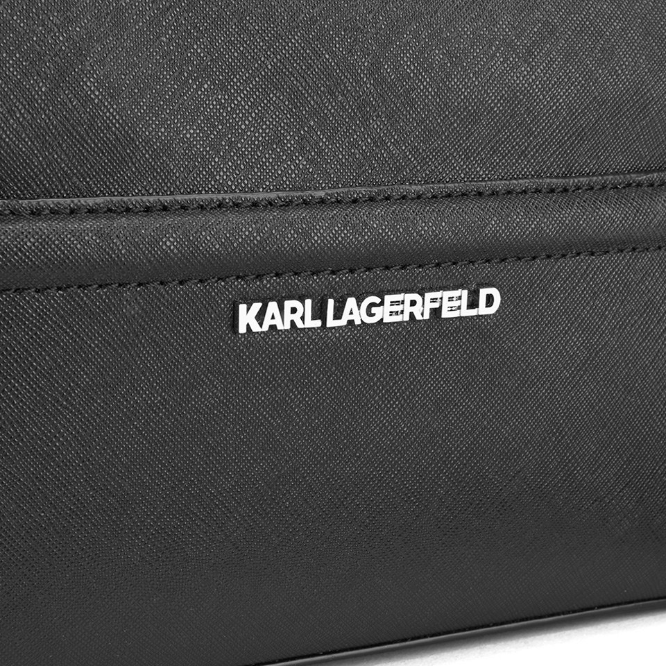 Karl Lagerfeld Women's K/Klassik Drawstring Bag - Black