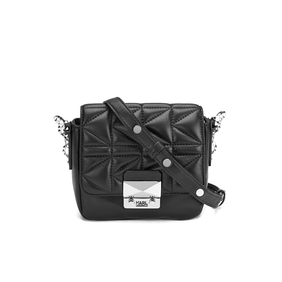 Karl lagerfeld k kuilted bag top
