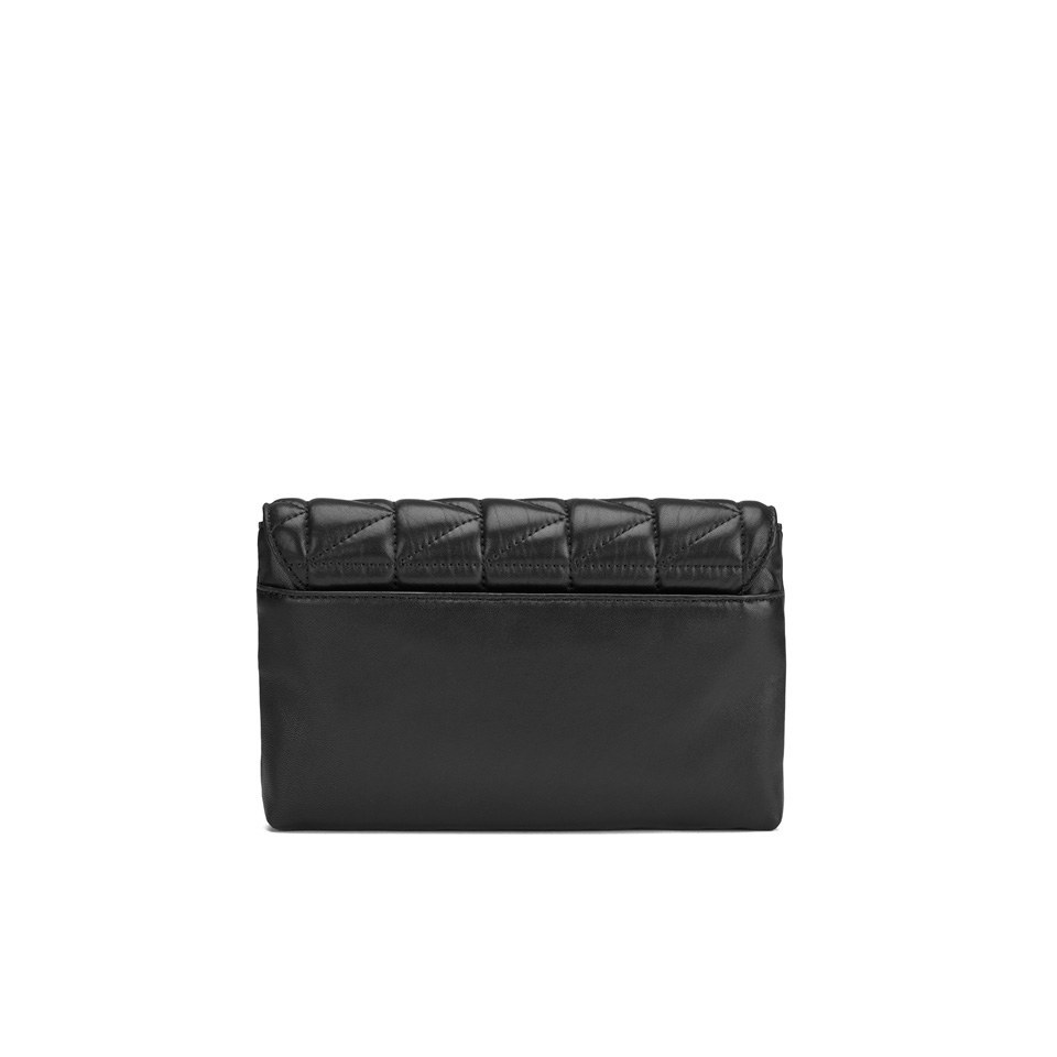Karl Lagerfeld Women's K/Kuilted Clutch Bag - Black
