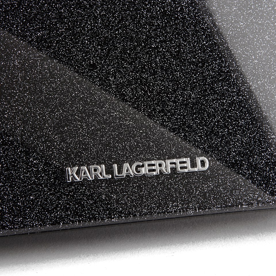 Karl Lagerfeld Women's Minaudere K-Lux Clutch - Black