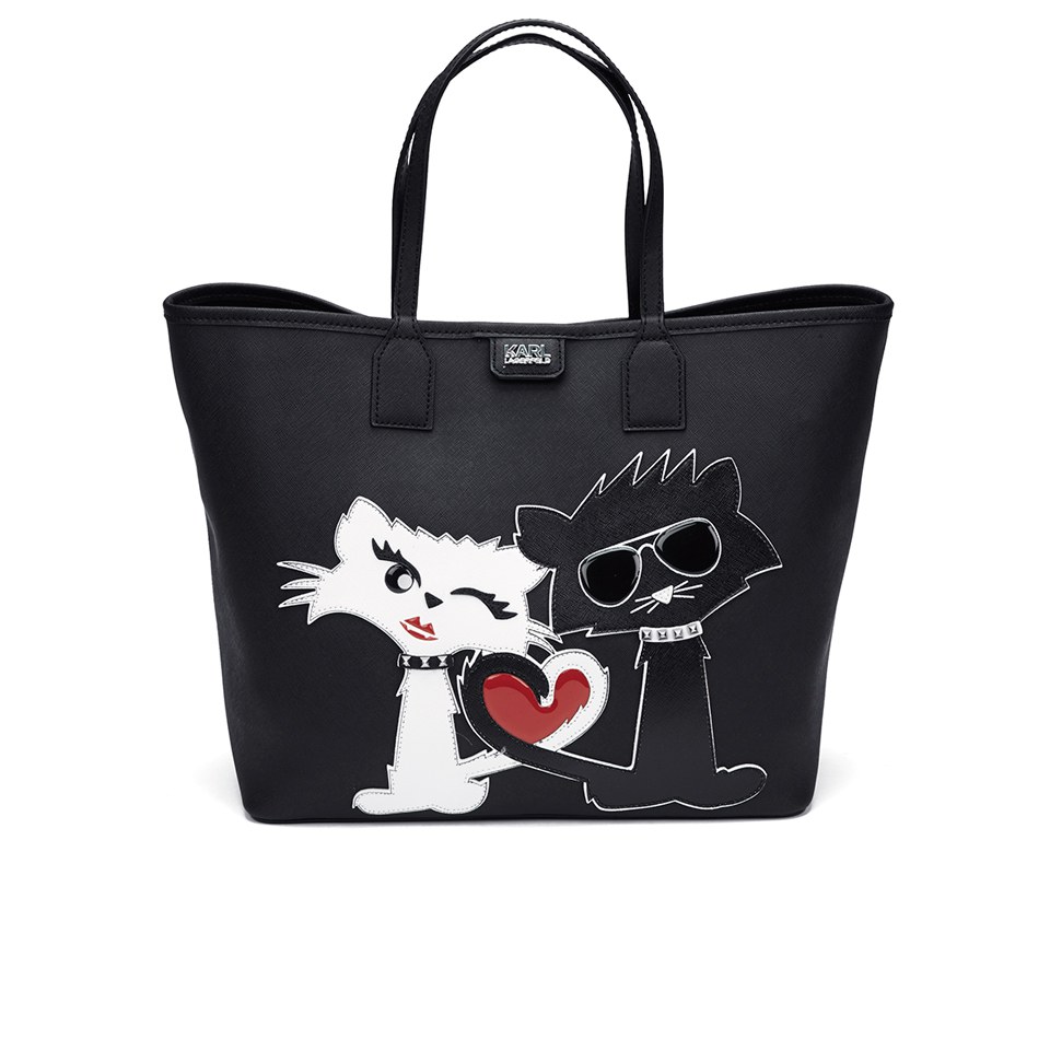 Karl Lagerfeld Women's K/Choupette Love Shopper - Cats Black